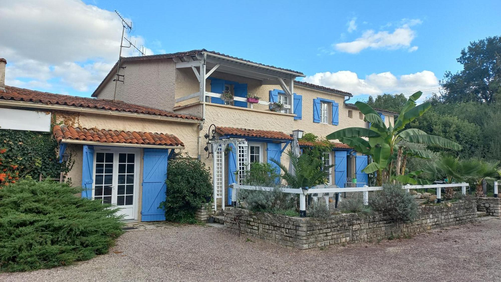 A La Paloma Bed & Breakfast Verteuil-sur-Charente Ngoại thất bức ảnh